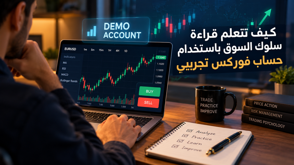 كيف تتعلم قراءة سلوك السوق باستخدام حساب فوركس تجريبي