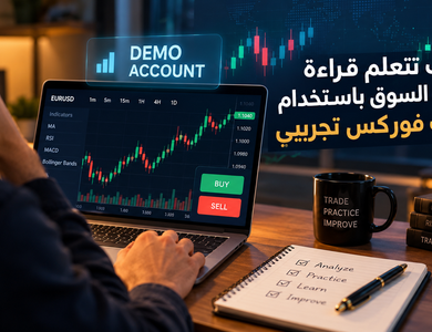 كيف تتعلم قراءة سلوك السوق باستخدام حساب فوركس تجريبي